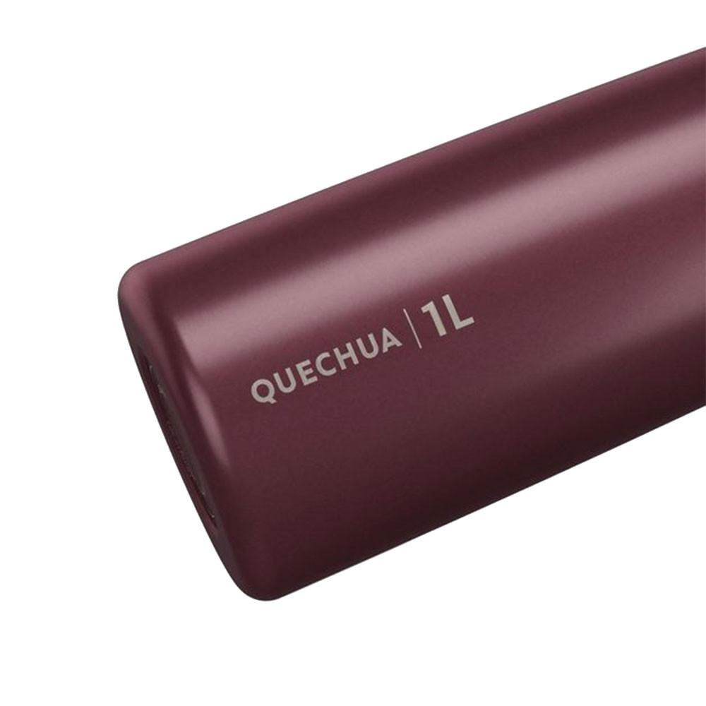 Frasco de água em aço inoxidável 100 1L com tampa de rosca para trilha Quechua - 4