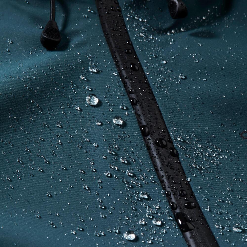 Jaqueta Feminina Trilha 500 Impermeável Azul Quechua - 3