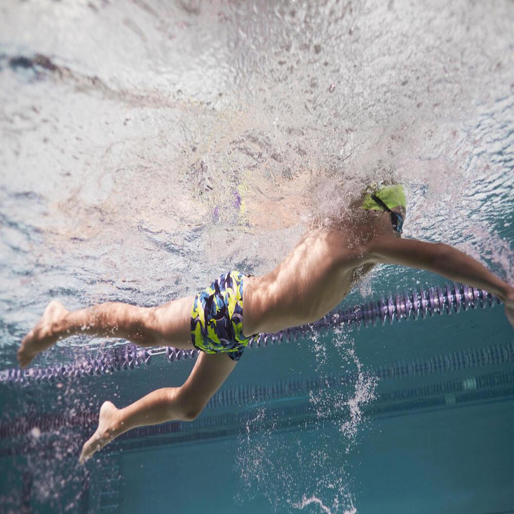 Sunga Infatil de Natação Fitib 500 Cinza - 6