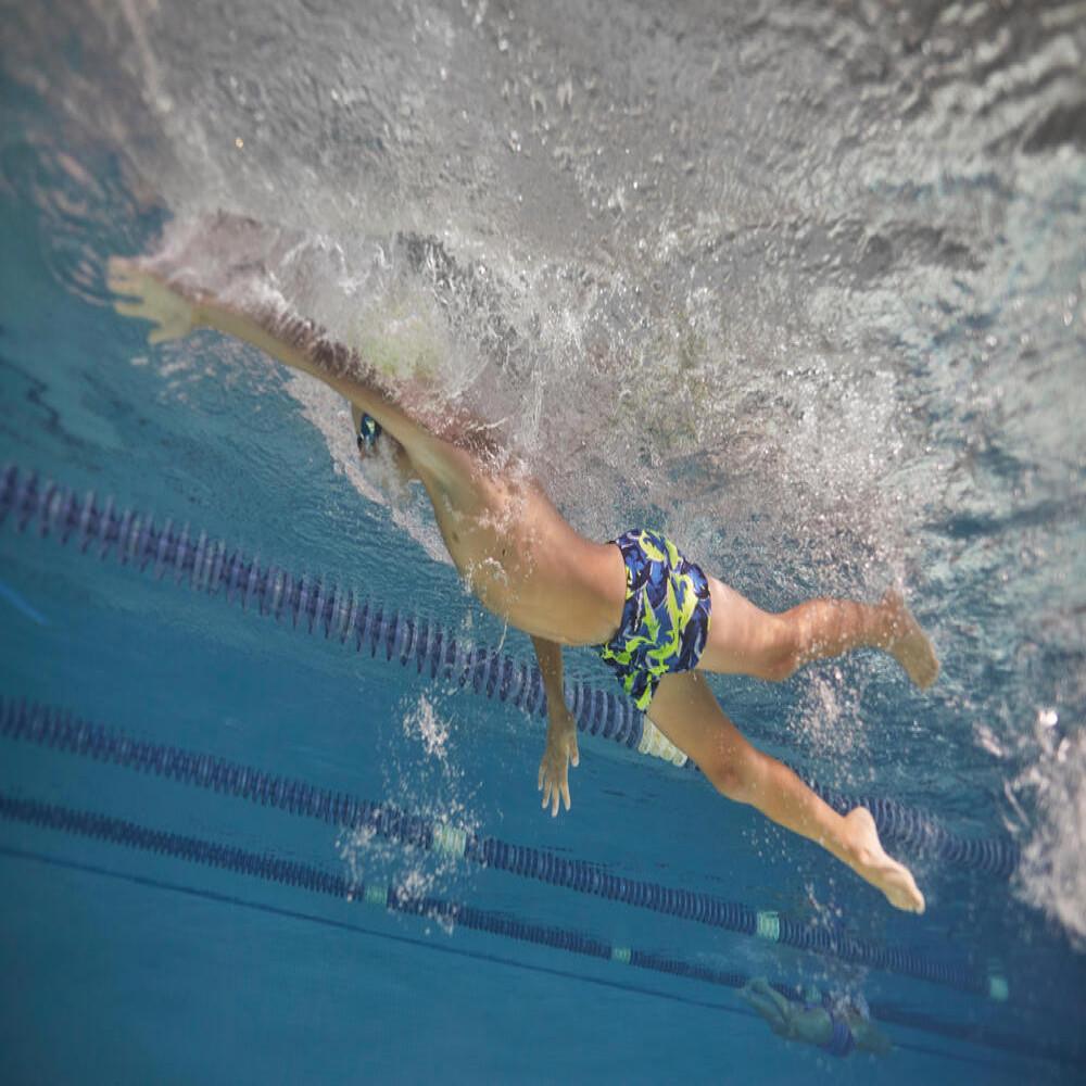 Sunga Infatil de Natação Fitib 500 Cinza - 7