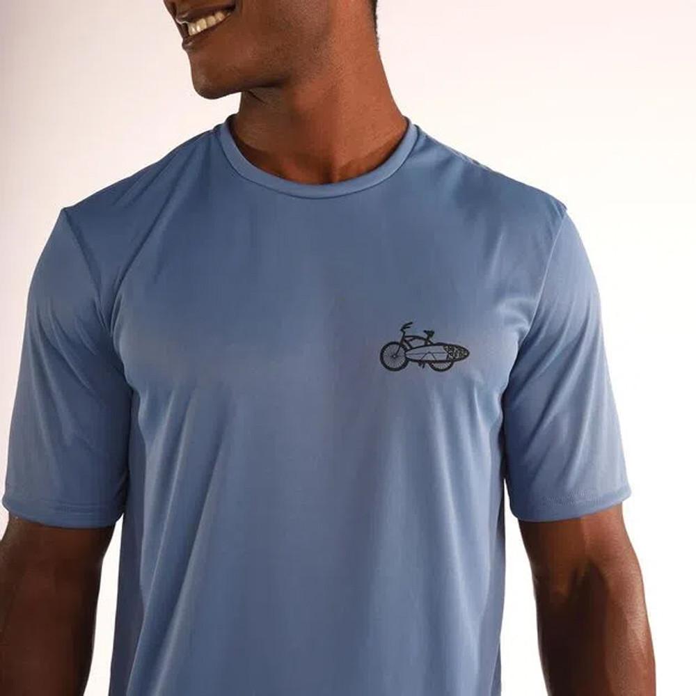 Camiseta Masculina de Surf com Proteção UV50+ - 5
