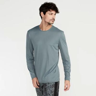Camiseta Manga Longa Masculina de Surf com Proteção UV50+