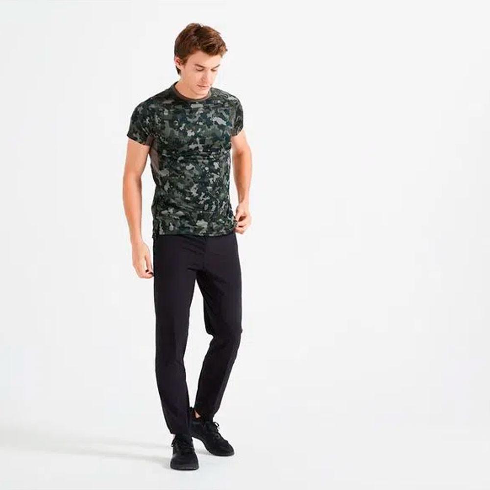 Camiseta Masculina de Academia 120 Caqui Domyos - 2