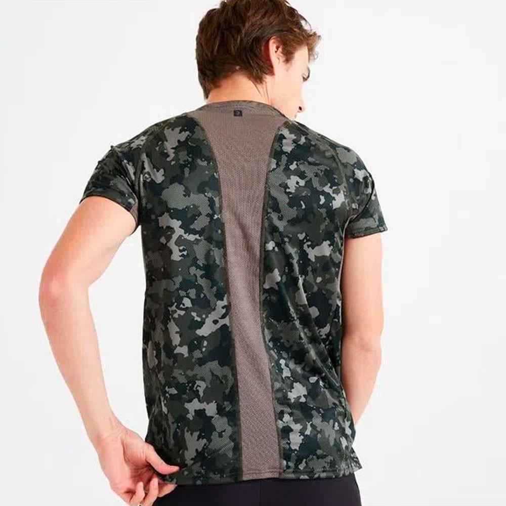 Camiseta Masculina de Academia 120 Caqui Domyos - 3