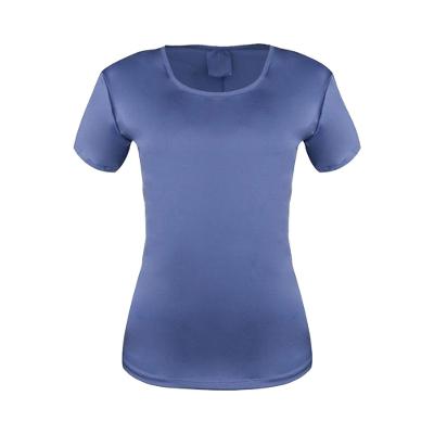 Camiseta feminina de Treino Respi 100 Domyos