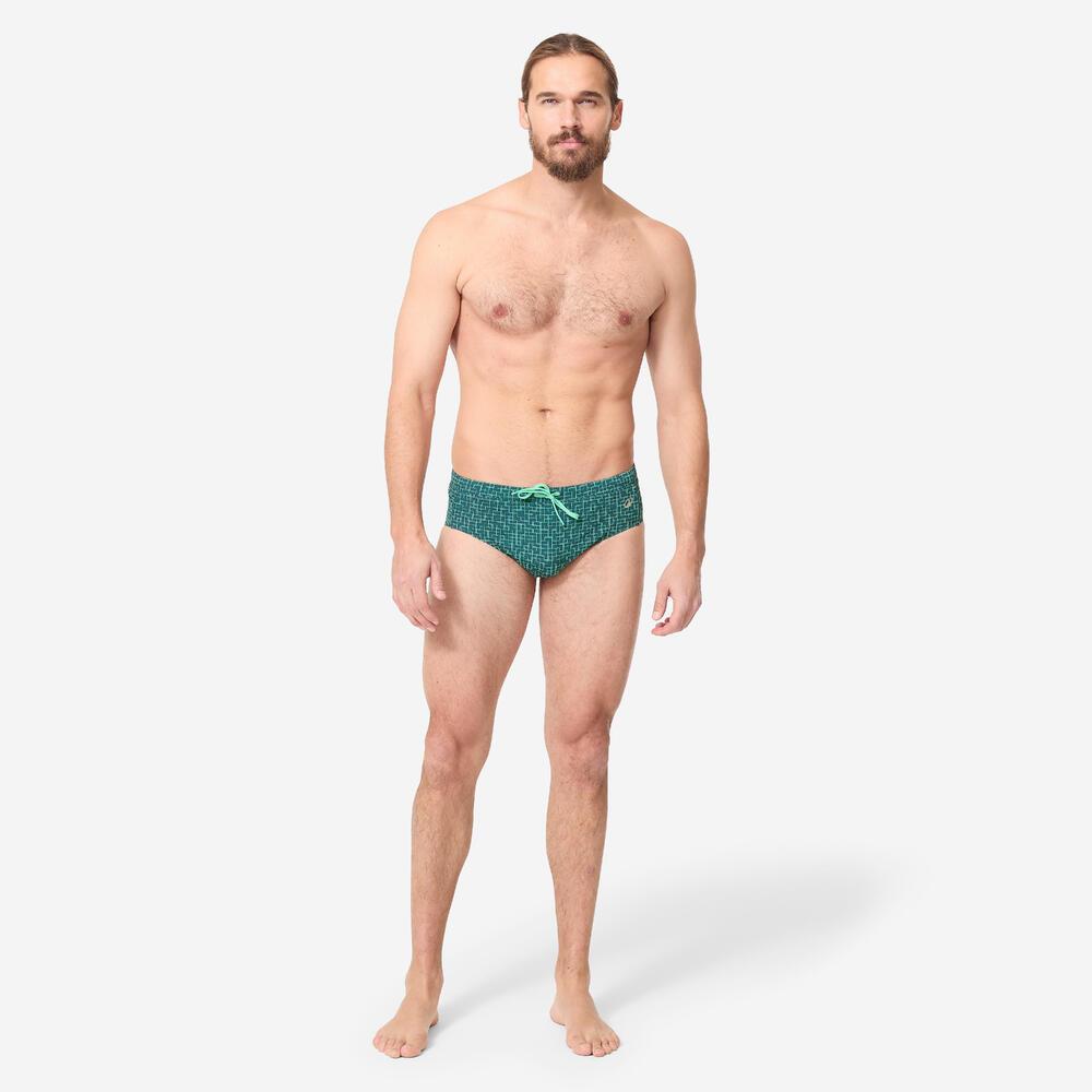 Sunga masculina de natação 100 Plus Slip Nabaiji - 2
