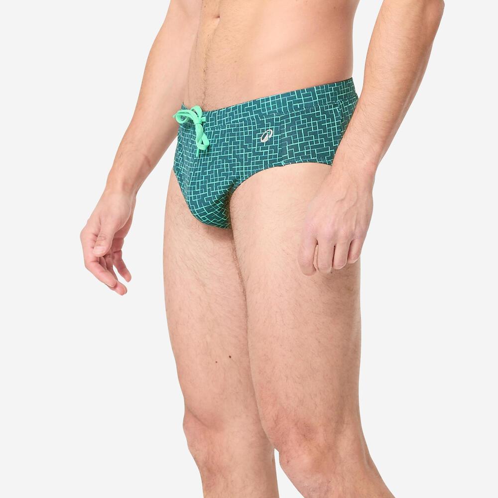Sunga masculina de natação 100 Plus Slip Nabaiji - 3
