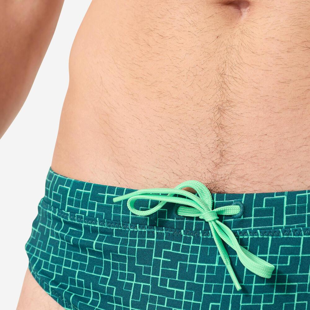 Sunga masculina de natação 100 Plus Slip Nabaiji - 5