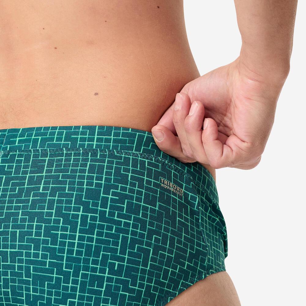 Sunga masculina de natação 100 Plus Slip Nabaiji - 6