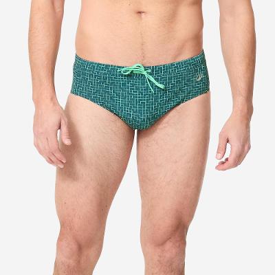 Sunga masculina de natação 100 Plus Slip Nabaiji