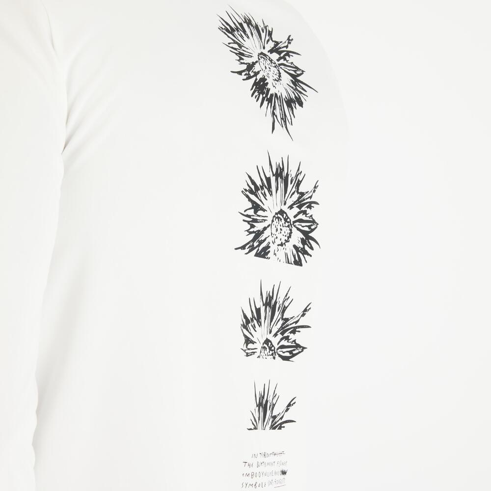 Camiseta masculina de proteção solar de surf Print ML Olaian - 5