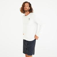 Camiseta masculina de proteção solar de surf Print ML Olaian - 1