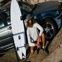 Camiseta masculina de proteção solar de surf Print ML Olaian - 8