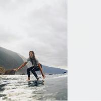 Legging feminina de surf com proteção solar UPF50+ Olaian - 7