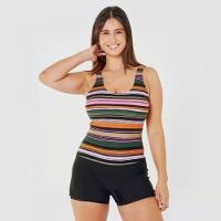 Maio Shorty feminino natação Dova 100 Nabaiji - 1