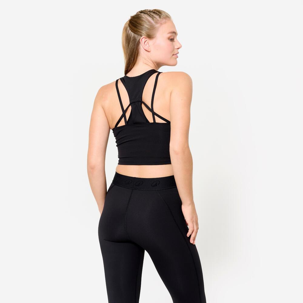 Regata Crop Top Feminino de Treino Domyos - 4