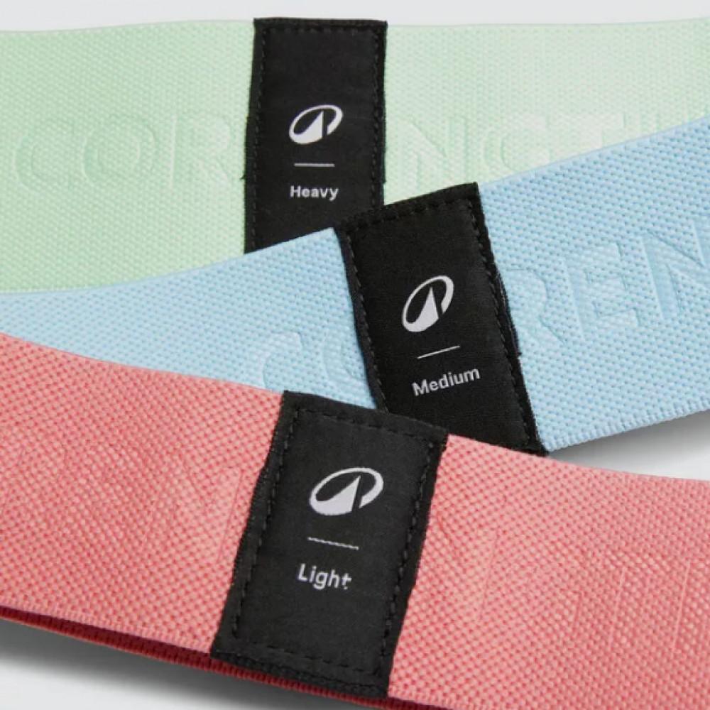 Elásticos Têxteis de Ginástica e Pilates (Conjunto de 3) Corength - 5