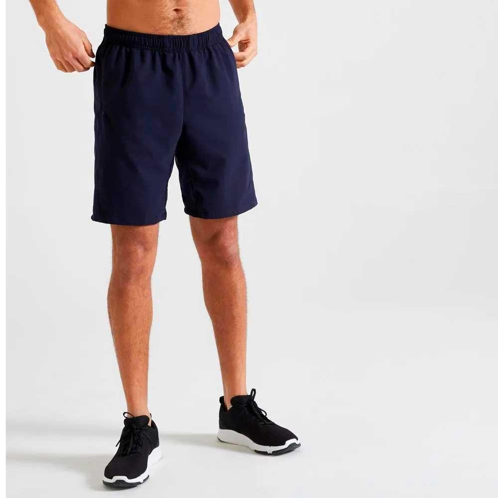 Shorts de Academia Masculino 120 Azul Escuro Domyos - 1