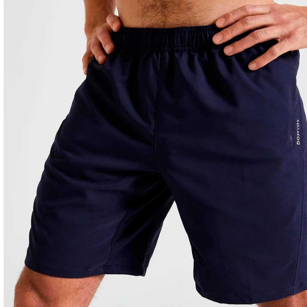 Shorts de Academia Masculino 120 Azul Escuro Domyos - 3
