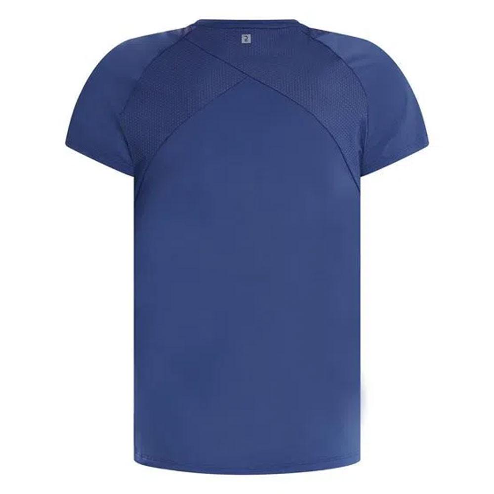 Camiseta Feminina Azul de Corrida Run Dry 500 Kalenji - 2