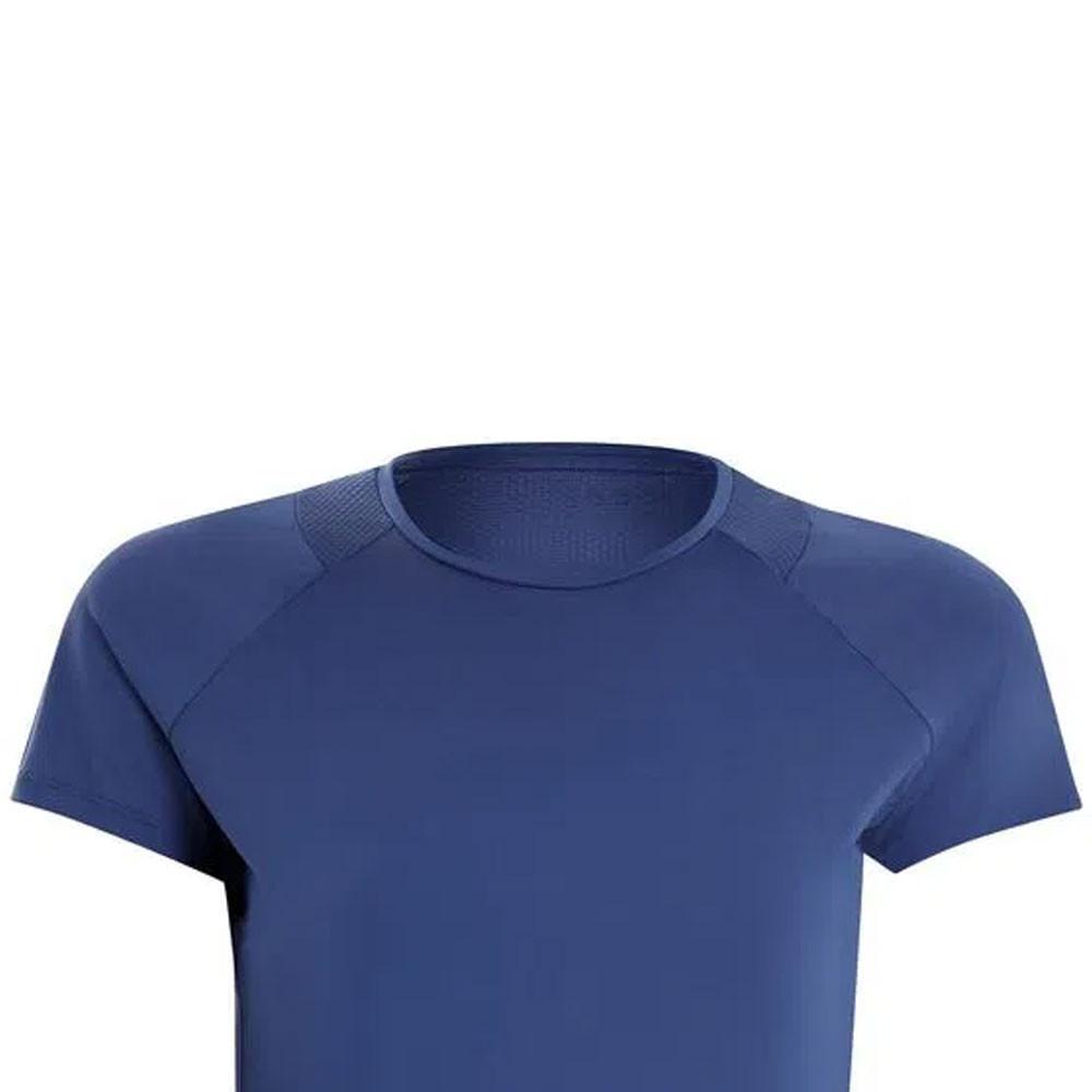 Camiseta Feminina Azul de Corrida Run Dry 500 Kalenji - 3