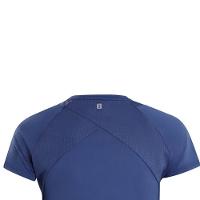 Camiseta Feminina Azul de Corrida Run Dry 500 Kalenji