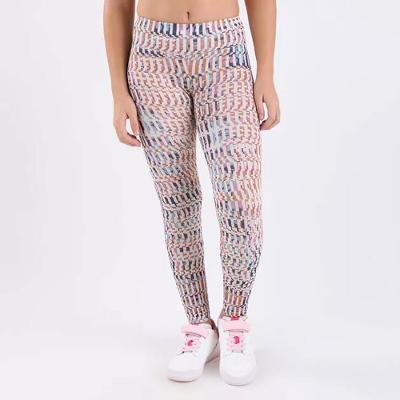 Legging Infantil de Ginástica S500 com Elastano Domyos Bege