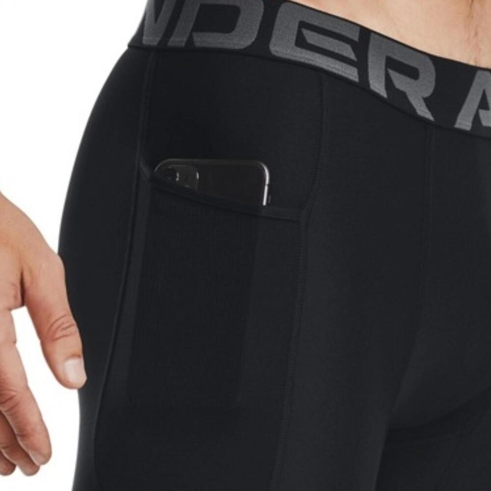Shorts Masculino de Compressão com bolso Under Armour Preto - 2