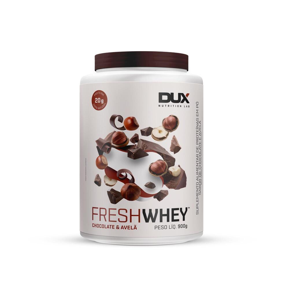 Whey Protein Flesh Chocolate Belga 900g DUX - 1