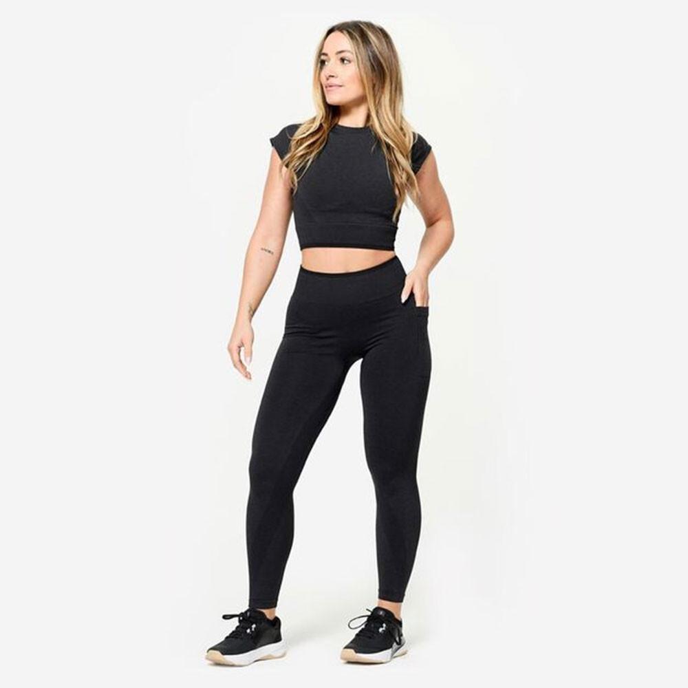 Legging Feminina Sem Costura para Treino Domyos - 2