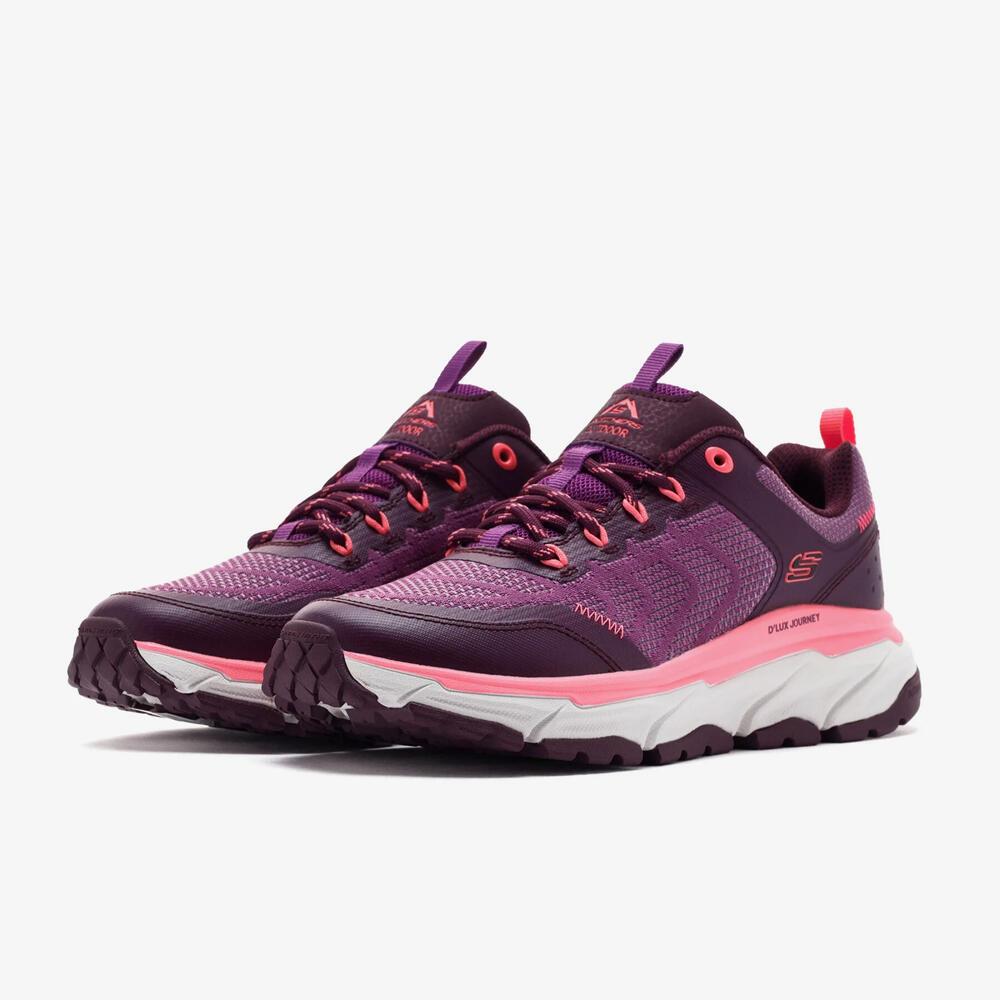Tênis Feminino de Trilha Dlux Journey Skechers lilas - 2