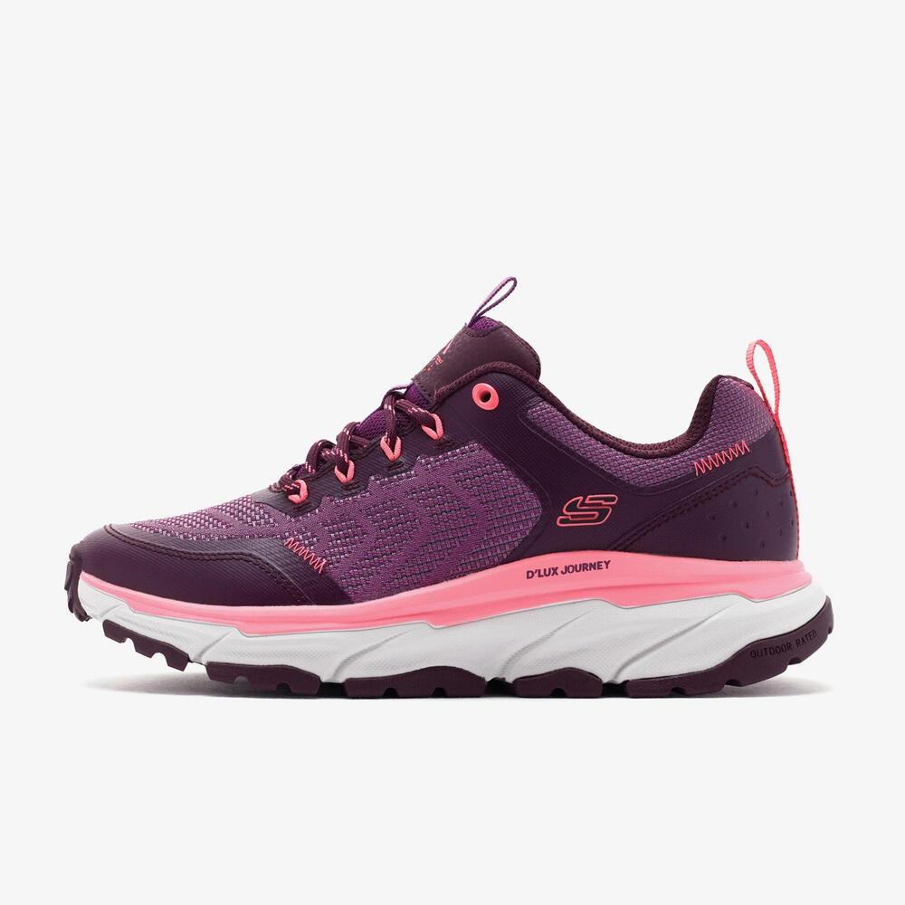 Tênis Feminino de Trilha Dlux Journey Skechers lilas - 4