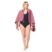 Toalha de natação de microfibra G 80 x 130 cm Nabaiji Roxa - 2