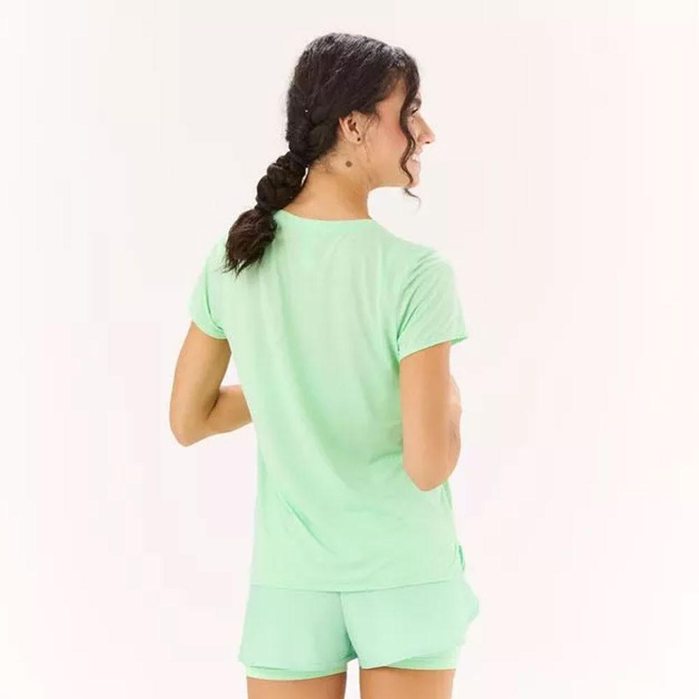 Camiseta Feminina de Treino 120 Domyos Verde - 2