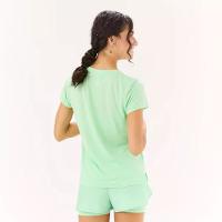 Camiseta Feminina de Treino 120 Domyos Verde - 2