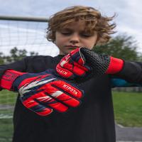 Luvas de goleiro infantil de  Futebol F100 Super Resist Kipsta - 8