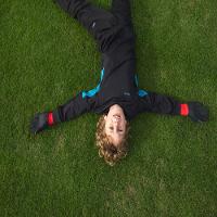 Luvas de goleiro infantil de  Futebol F100 Super Resist Kipsta - 9