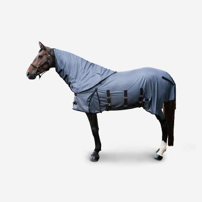 Cobrejão antimoscas de Equitação Cavalo e Pónei 100 Cinzento Fouganza