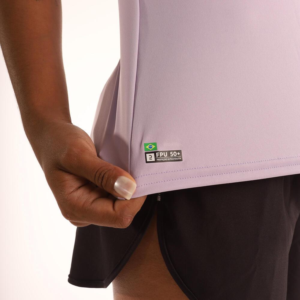 Camiseta Feminina de Surf com Proteção UV50+ Olaian - 4