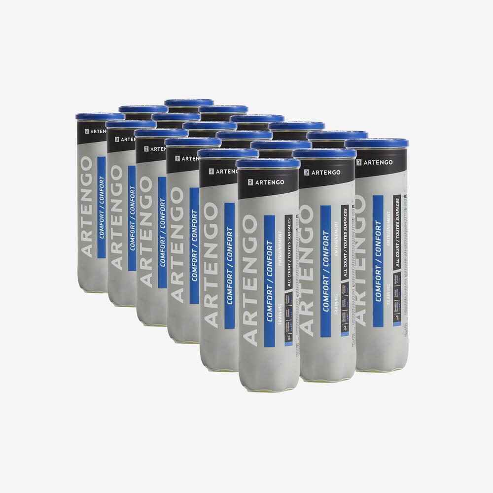 Bola De Tênis Confort (Caixa Com 18 Tubos Com 4 Bolas) - 1