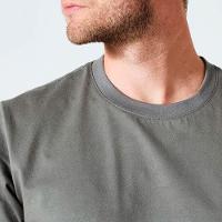 Camiseta Masculina de Ginástica e Pilates 500 Essentials