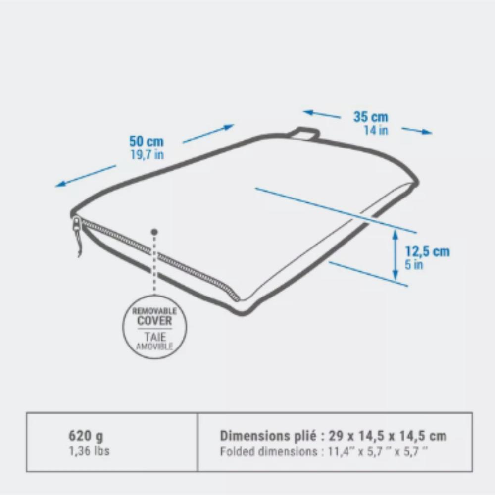 Almofada de Trilha Ultim Comfort Quechua - 3