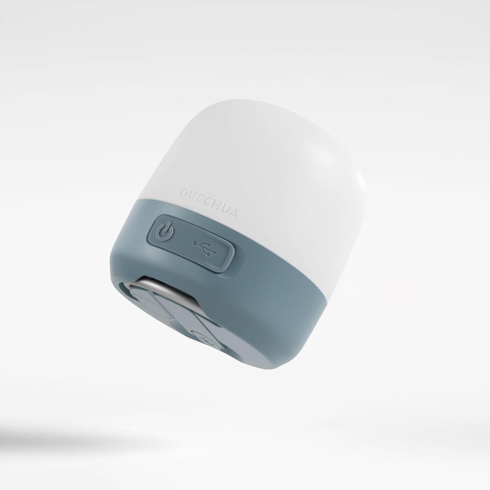 Lanterna de Camping Recarregável USB-C e Dínamo 60 Lúmens Quechua - 5