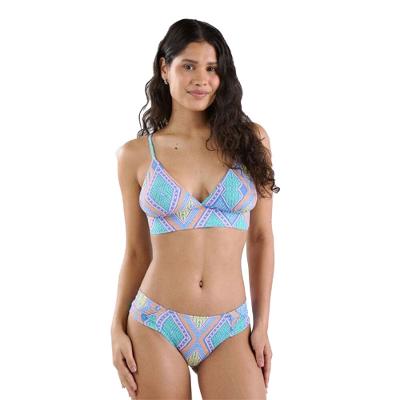 Calcinha Biquíni de Surf Franzida 100 Sangria Tribord