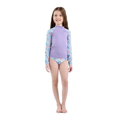 Camiseta Manga Longa Infantil com Proteção Solar de Surf 100 Tribord