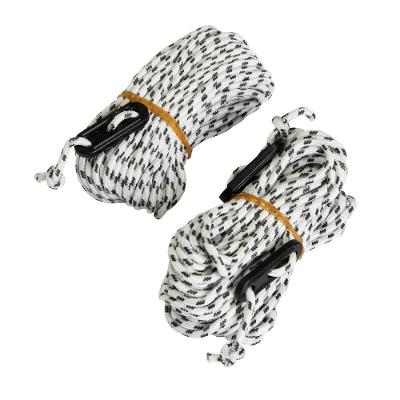 Cabos de 10 m + 2 esticadores para 4 cabos Quechua