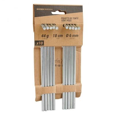 Estacas de Barraca de Aço Reciclado Quechua