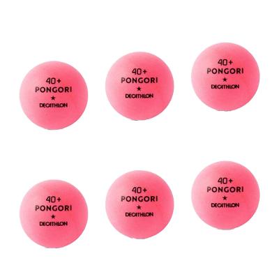 Bola de Ping Pong TTB100 40+ (6 Unidades) Pongori