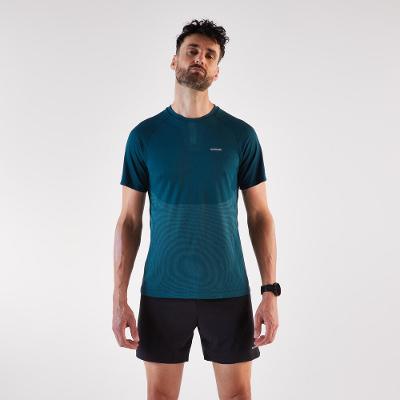 Camiseta Masculina de Corrida 500 Comfort Seamless Kiprun