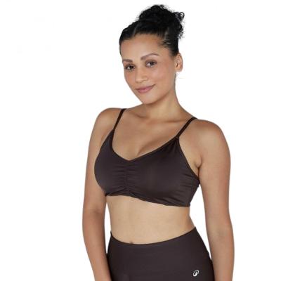 Top Feminino Fit Sunny Metall Domyos